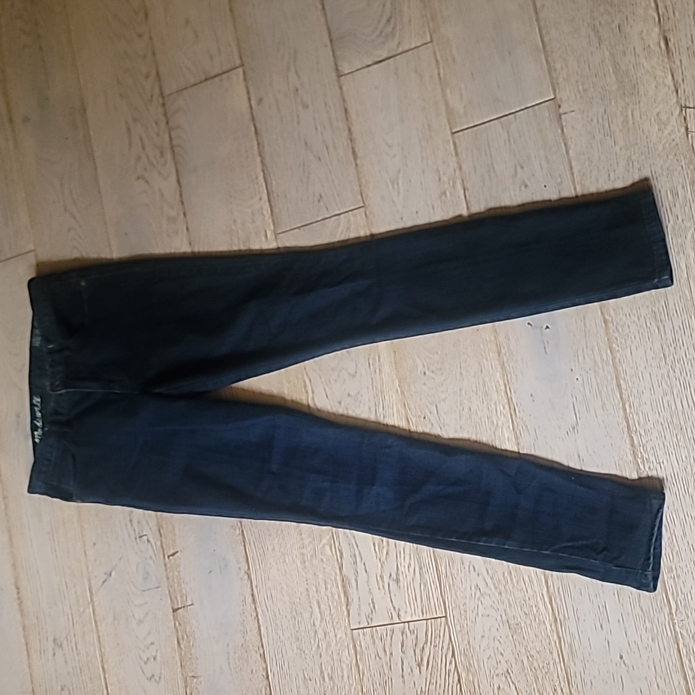 Madewell HIGH RISER denim jeans 26 x 32 dark wash